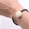 bracelet Soleil pvc en céramique pour femme couleur ivoire