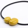 Collier en céramique pour femme couleur soleil