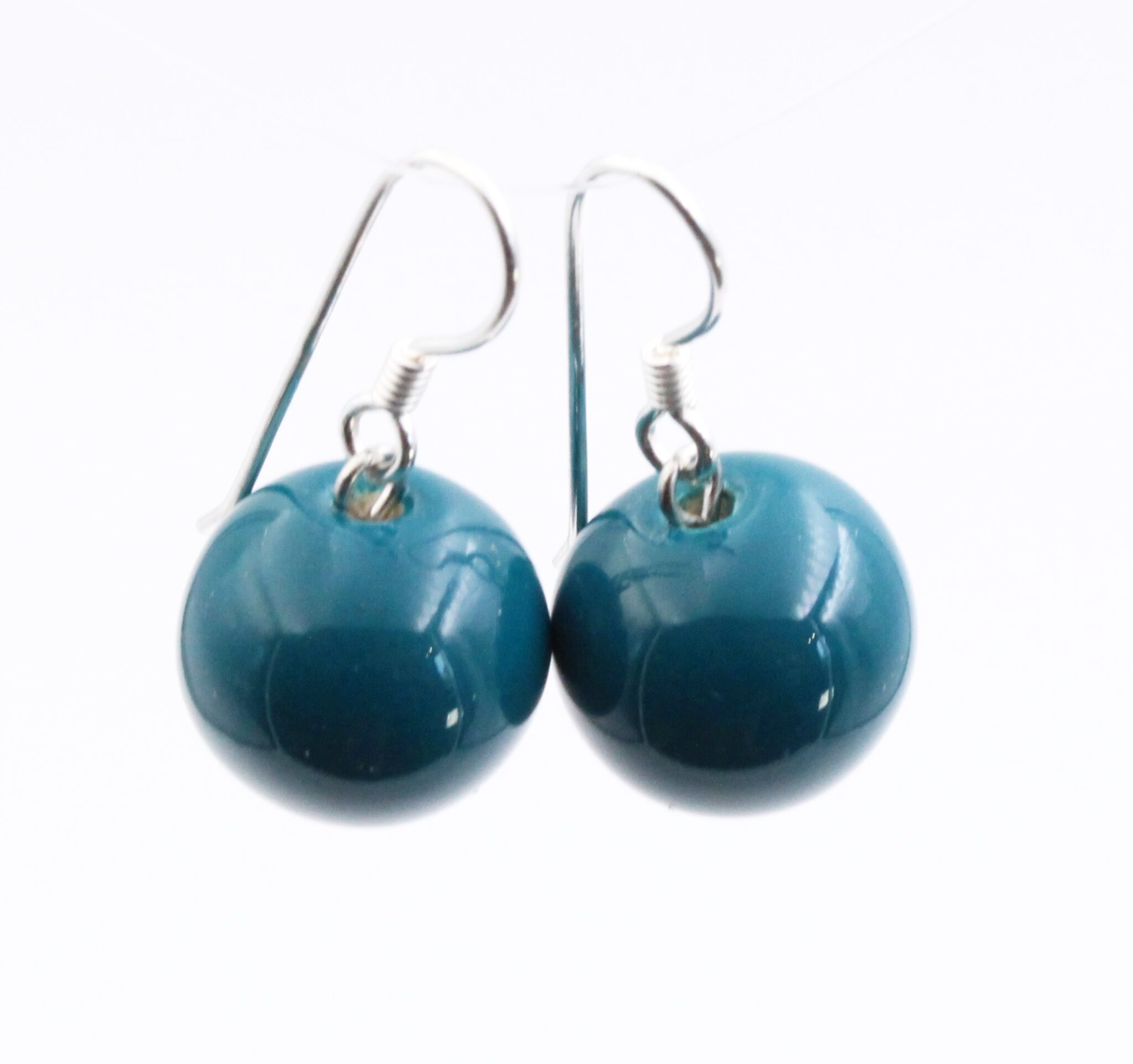 Boucles d'oreilles 'Perles' turquoise