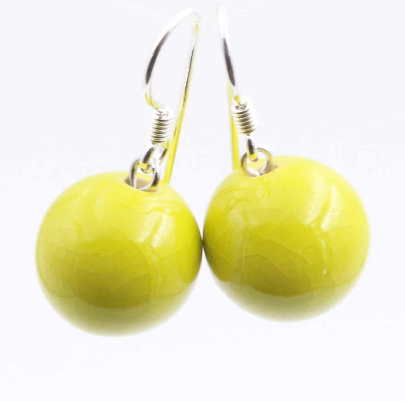 Boucles d'oreilles 'Perles' turquoise
