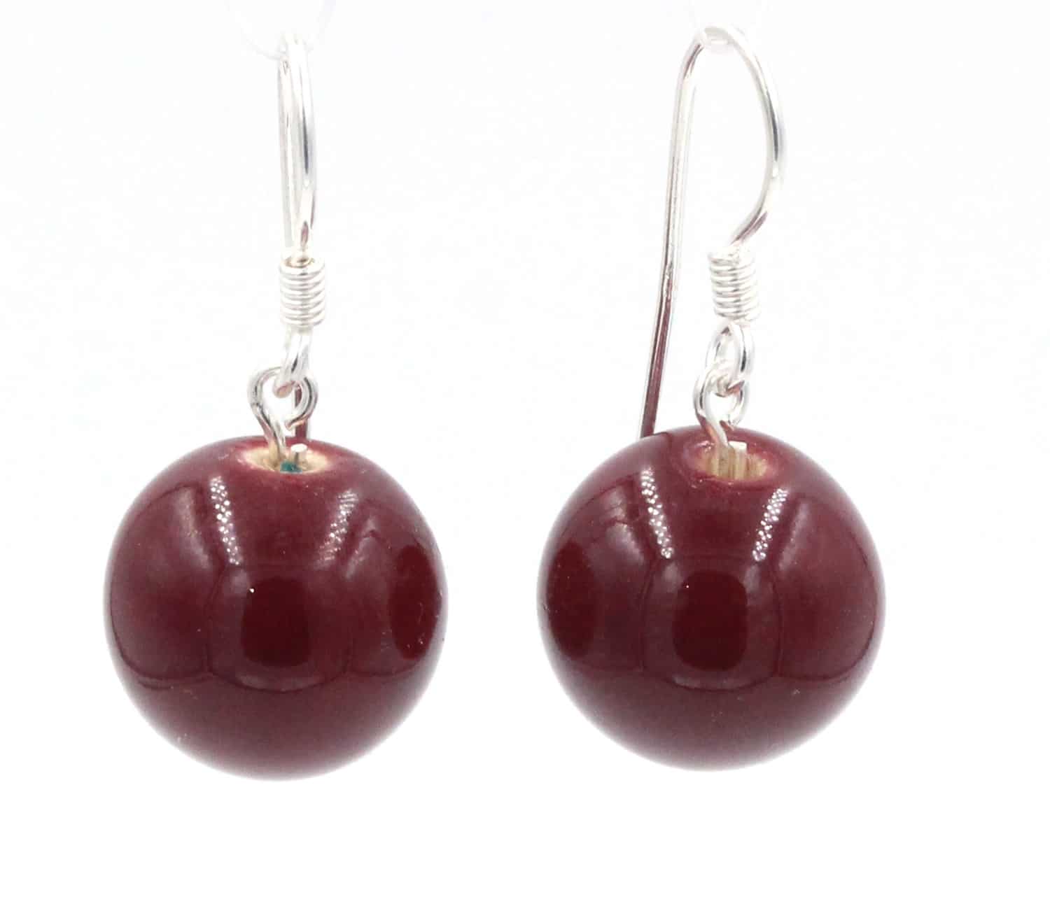 Boucles d'oreilles 'Perles' turquoise