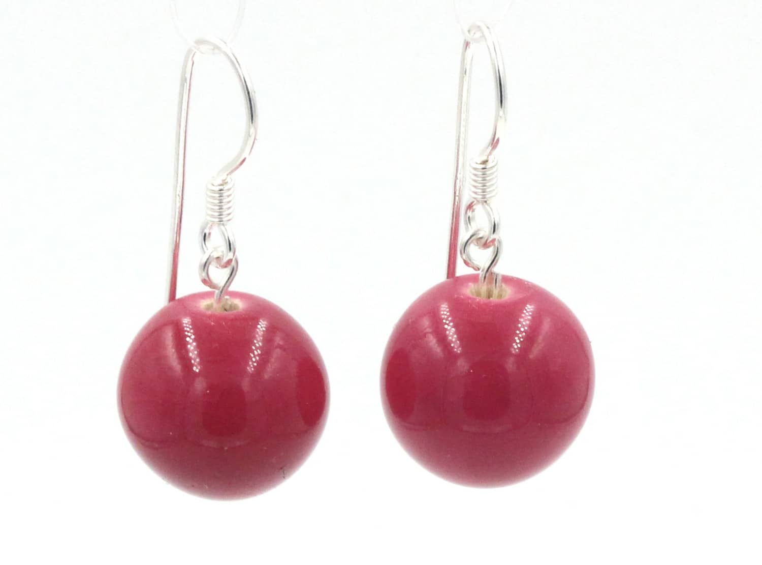 Boucles d'oreilles 'Perles' turquoise