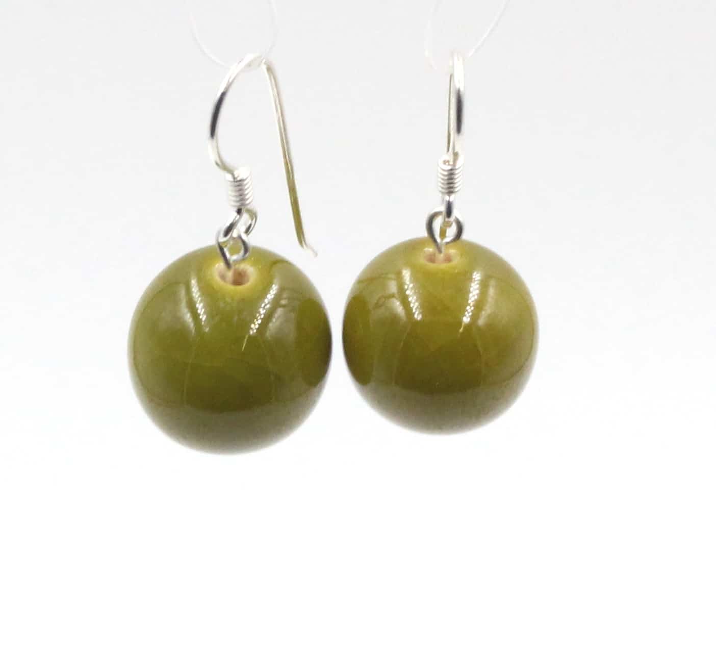 Boucles d'oreilles 'Perles' turquoise