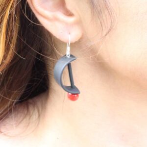 Boucles d’Oreilles Alpha en céramique - Renaud Andreani