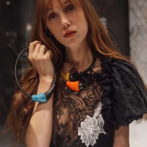 COLLIER TRIBAL en céramique