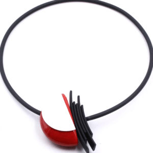 Collier Big Bang en céramique pour femme couleur cerise