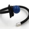 Bracelet Tribal PVC en Céramique pour femme couleur azur