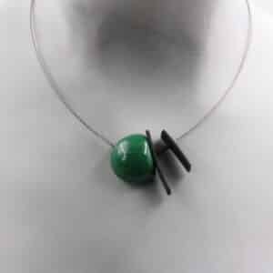 Collier fish en céramique